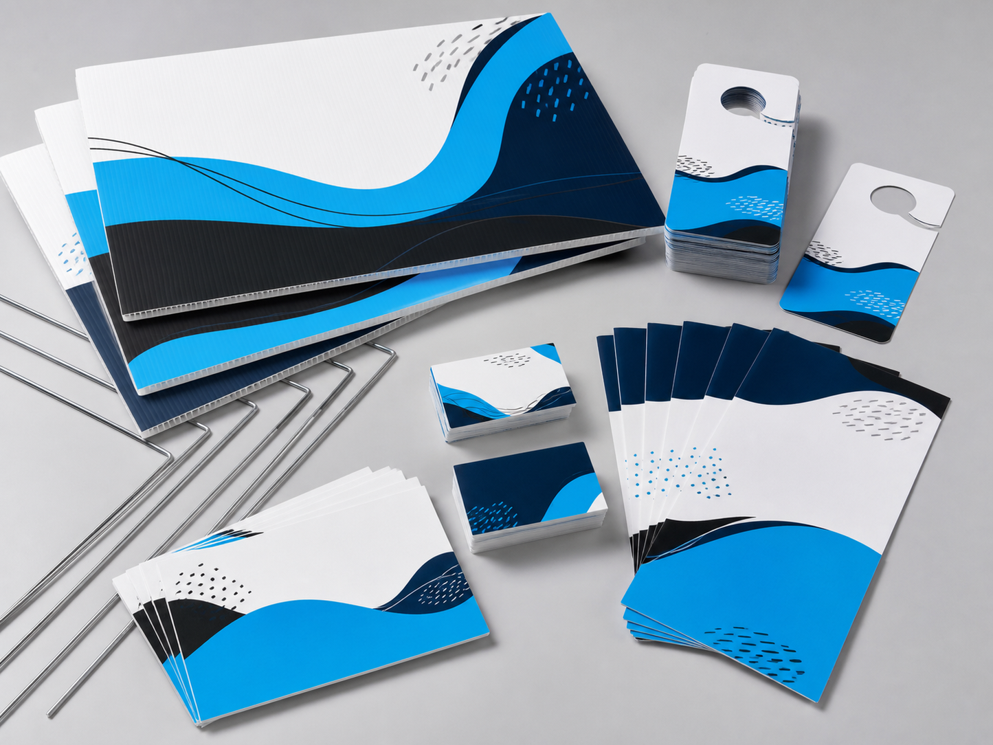 Growth Visibility Kit coordinated local marketing materials