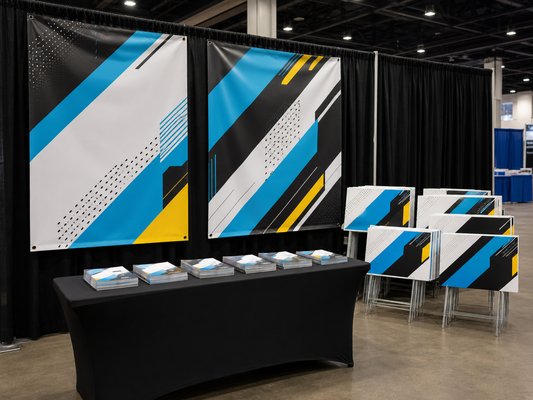 Event Presence Kit with banners, handouts, and yard signs